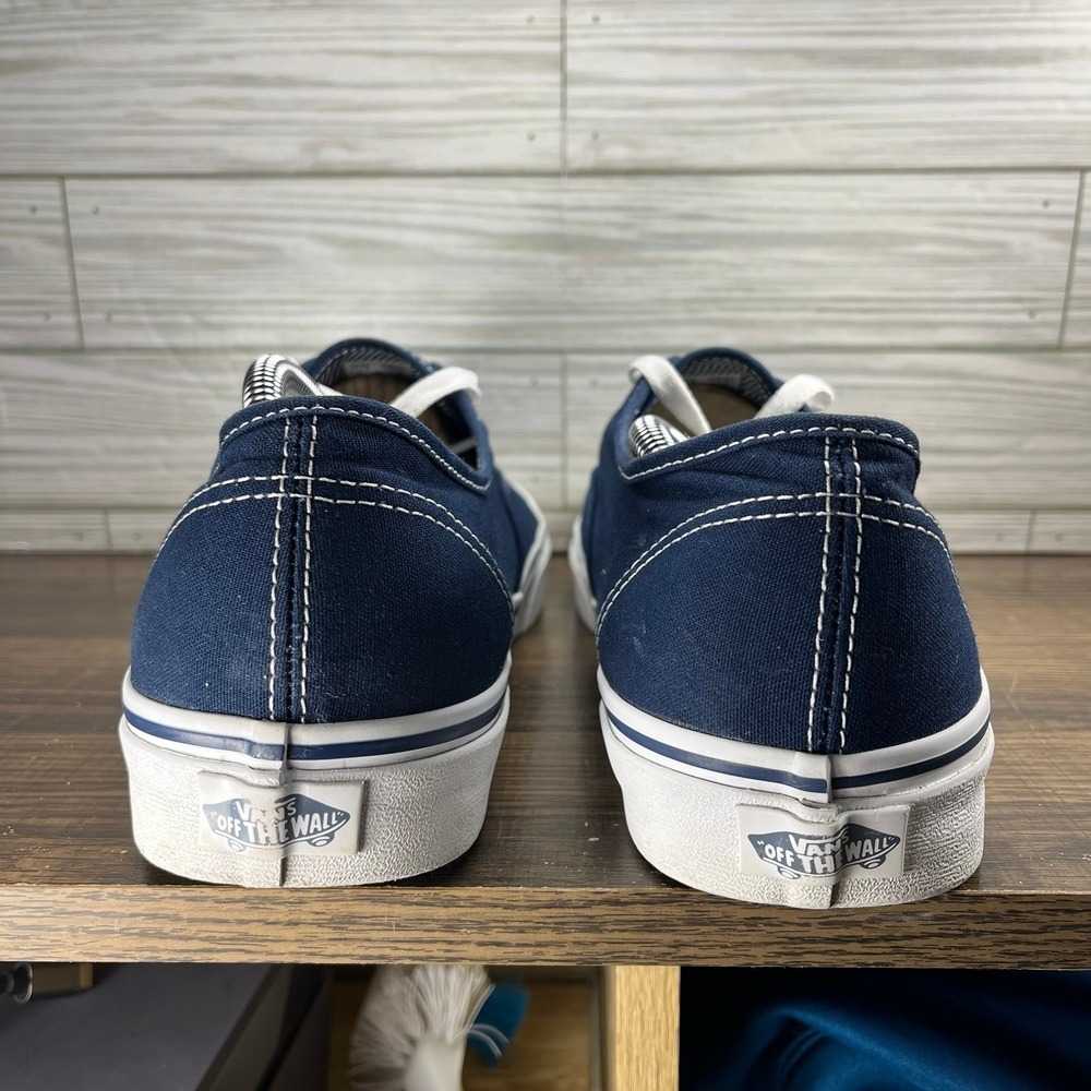 Vans Authentic Blue Shoes - M 11.5 - W 13 - Picture 7 of 9